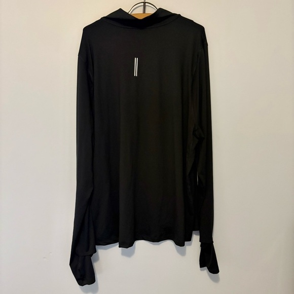 Nike Running Dri-FIT Black Half-Zip Long Sleeve Top Men’s 2X - Picture 3 of 5